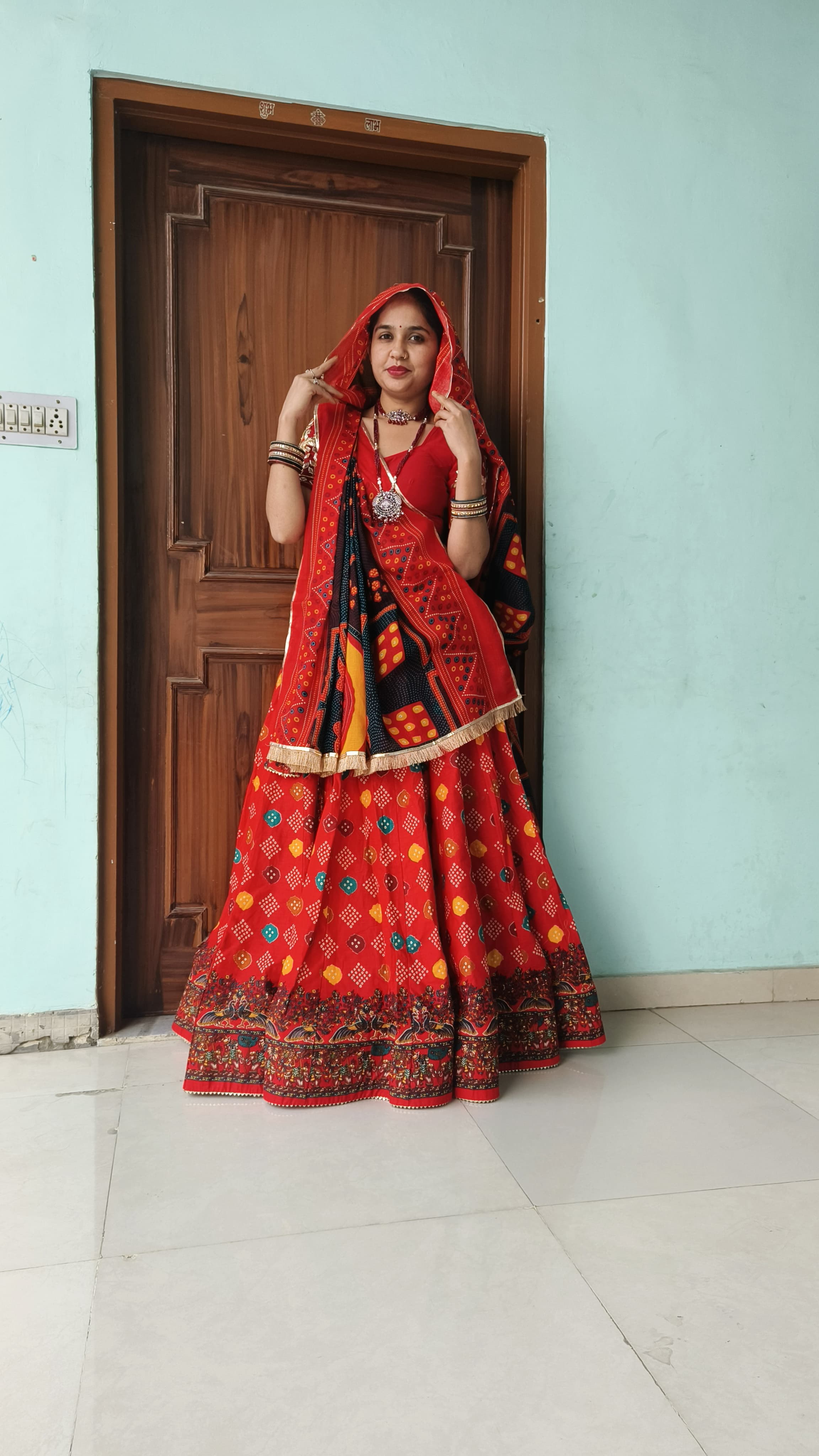 Trending Cotton Lehenga Odhani Collection
