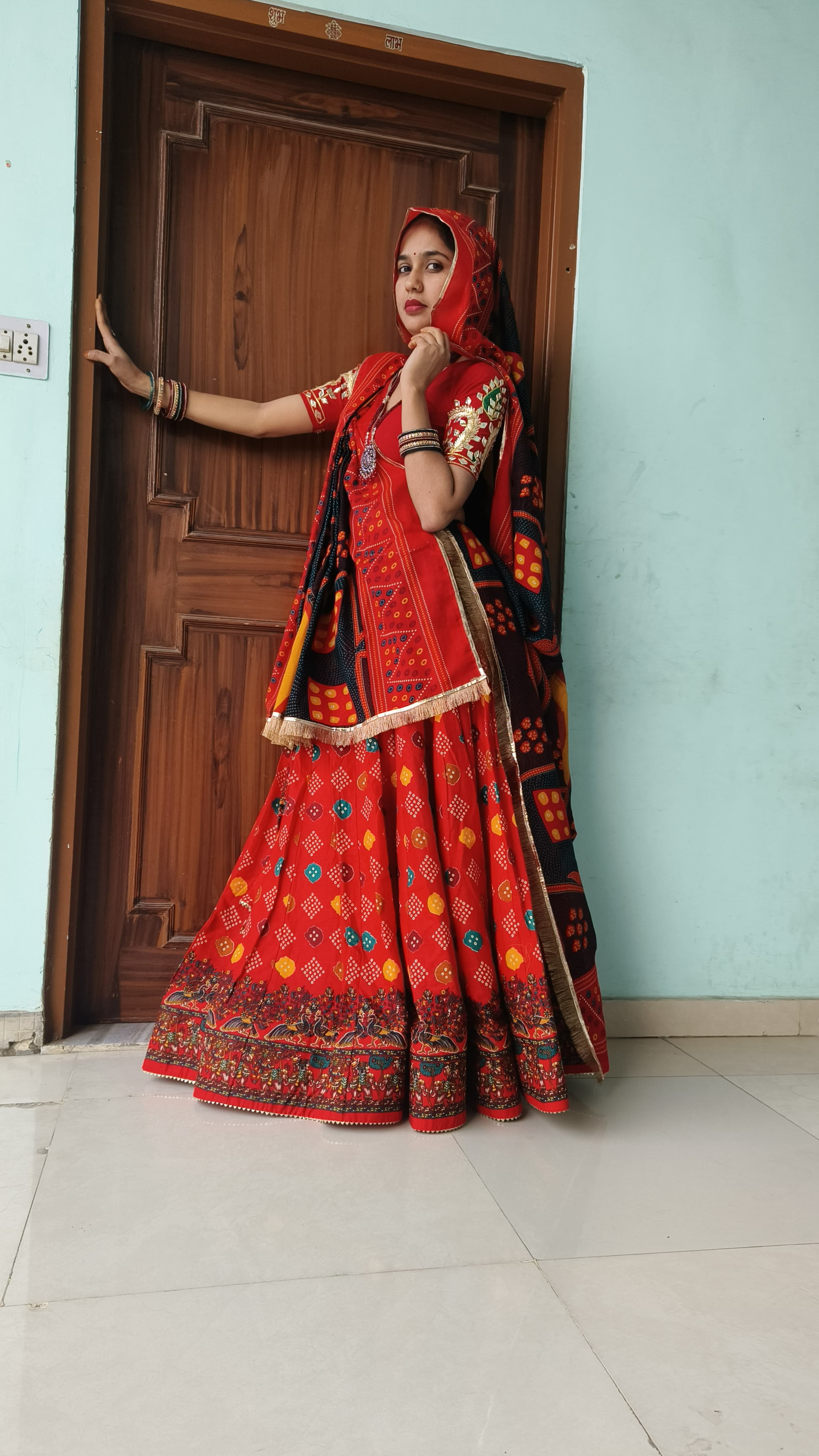 Trending Cotton Lehenga Odhani Collection