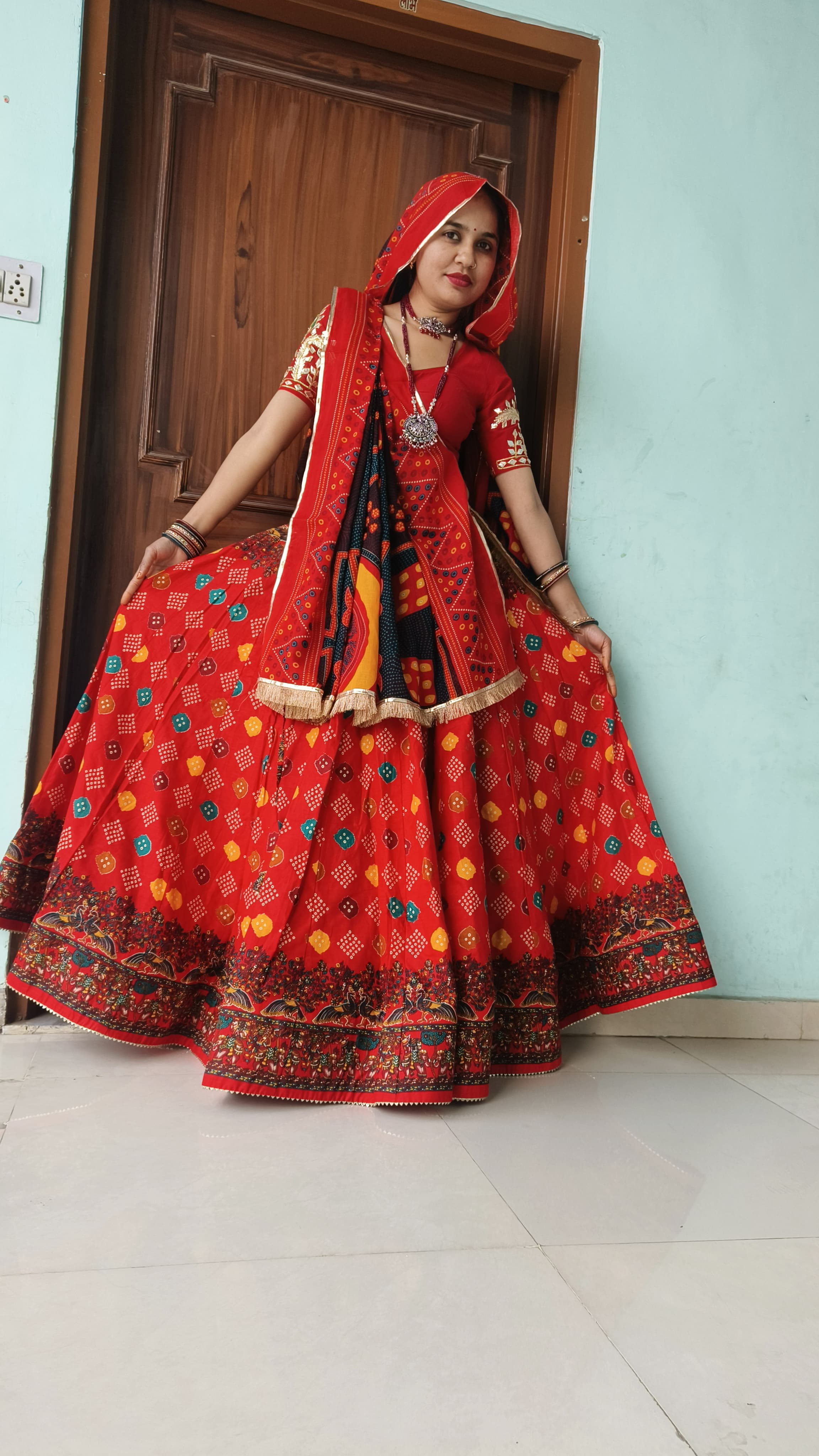 Trending Cotton Lehenga Odhani Collection