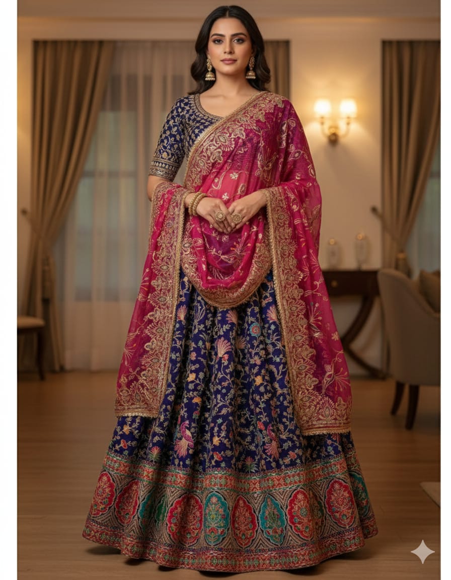 Traditional Lehnga Odhani