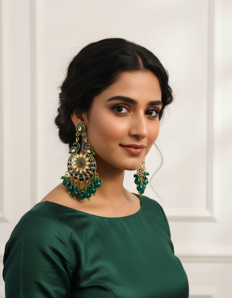 Trending Peacock Earrings