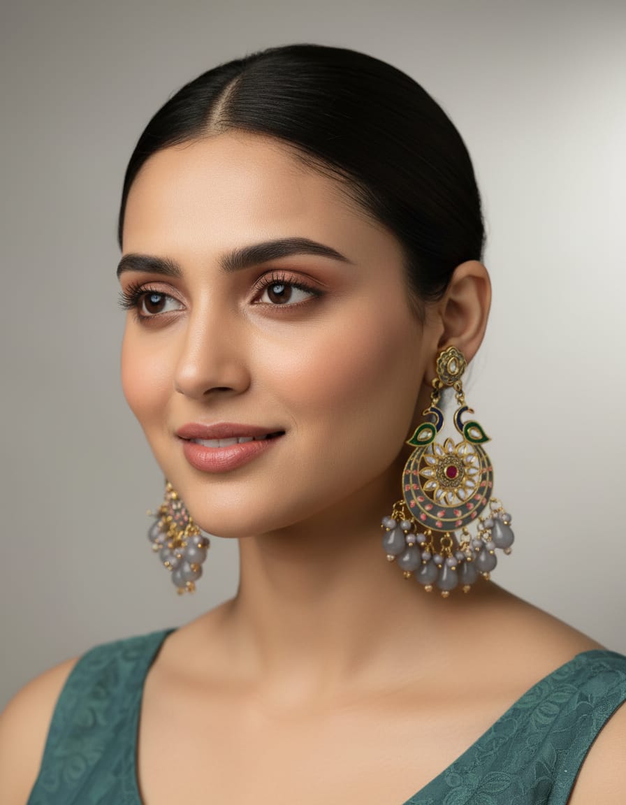 Trending Peacock Earrings