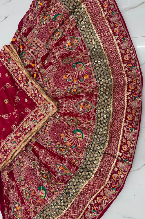 Lehnga chunari for women